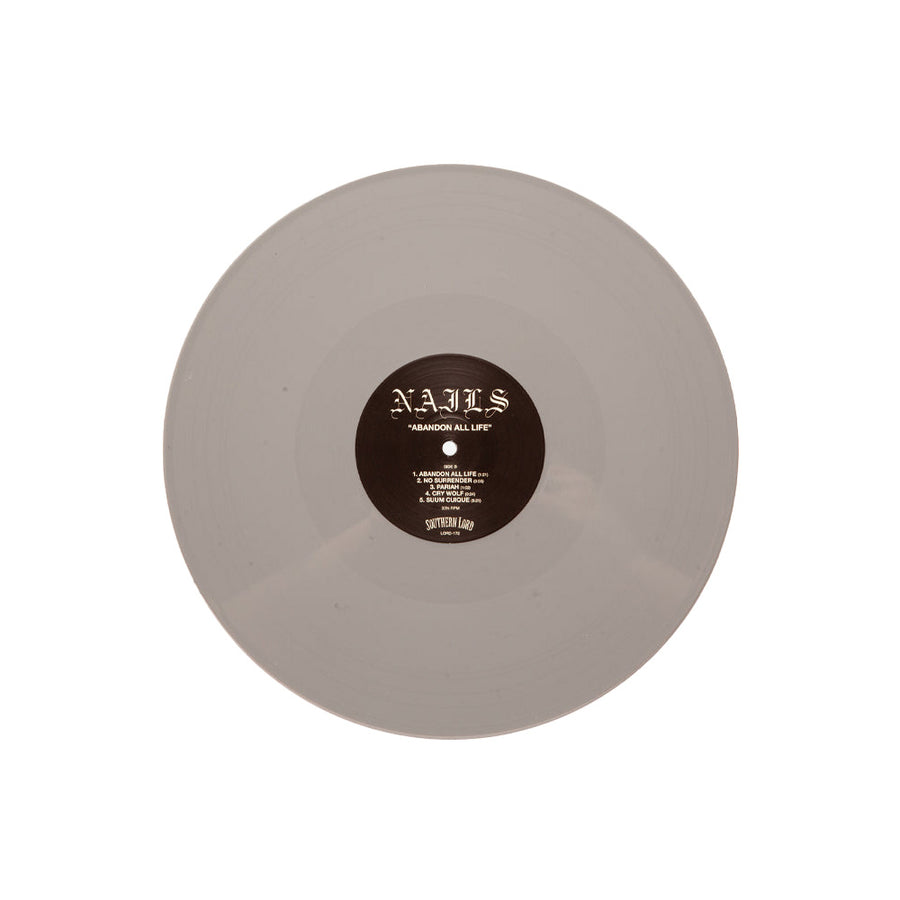 NAILS - Abandon All Life Exclusive Grey Color Vinyl LP