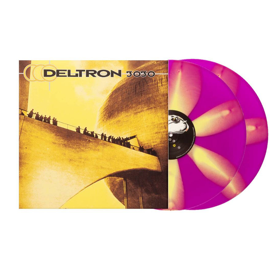 Deltron 3030 - Deltron 3030 Exclusive Limited Edition Neon Purple & Yellow Pinwheel Vinyl 2LP Record