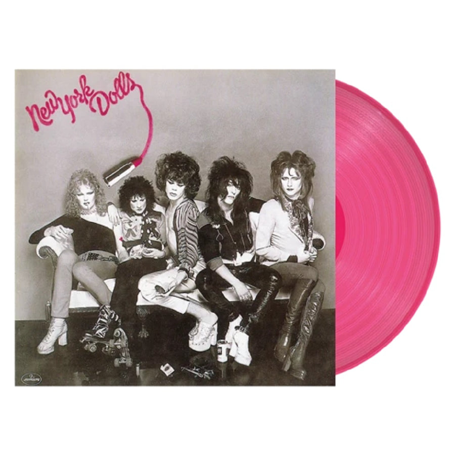 The New York Dolls - New York Dolls Exclusive Limited Edition Pink Vinyl LP_Record