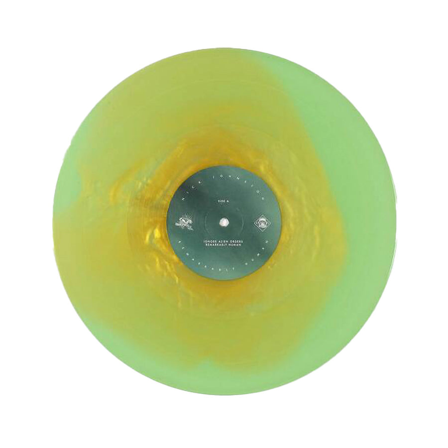 Nick Johnston - Remarkably Human Exclusive Limited Edition Coke Bottle Green/Gold Burst & Clear/Gold Burst Color Vinyl 2x LP Record