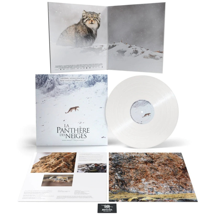 Nick Cave & Warren Ellis - La Panthere Des Neiges OST Exclusive Limited Edition Clear Vinyl LP Record