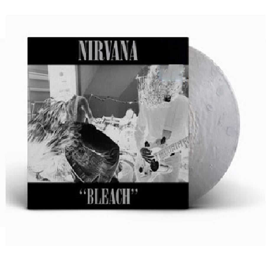 Nirvana - Bleach Exclusive Moon-Surface Grey Colored LP Vinyl Record