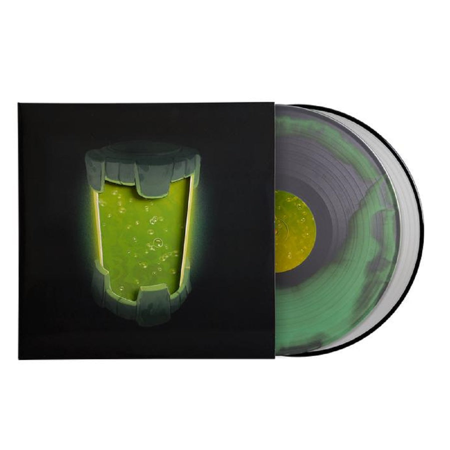 Jukio Kallio ‎- Nuclear Throne Original Soundtrack Deluxe Edition Picture Disc, Green & Silver Merge Vinyl 2x LP Record VGM