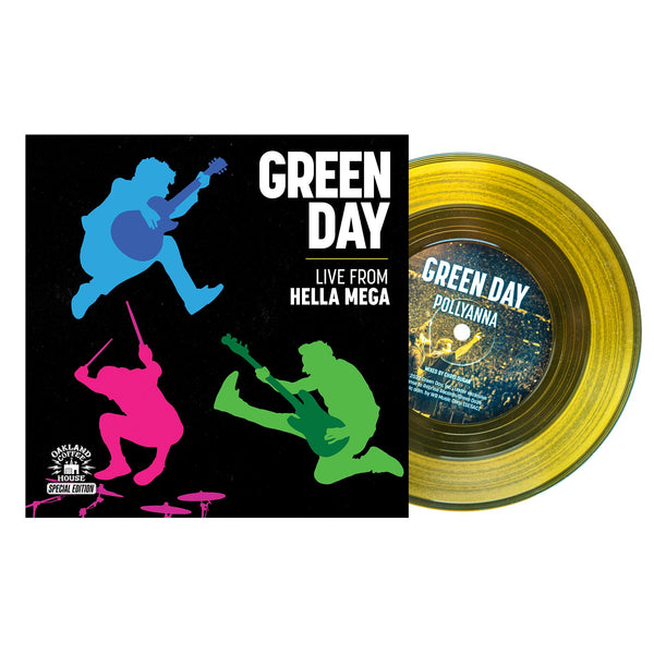 Green Day Live from Hella Mega Yellow Colored Vinyl