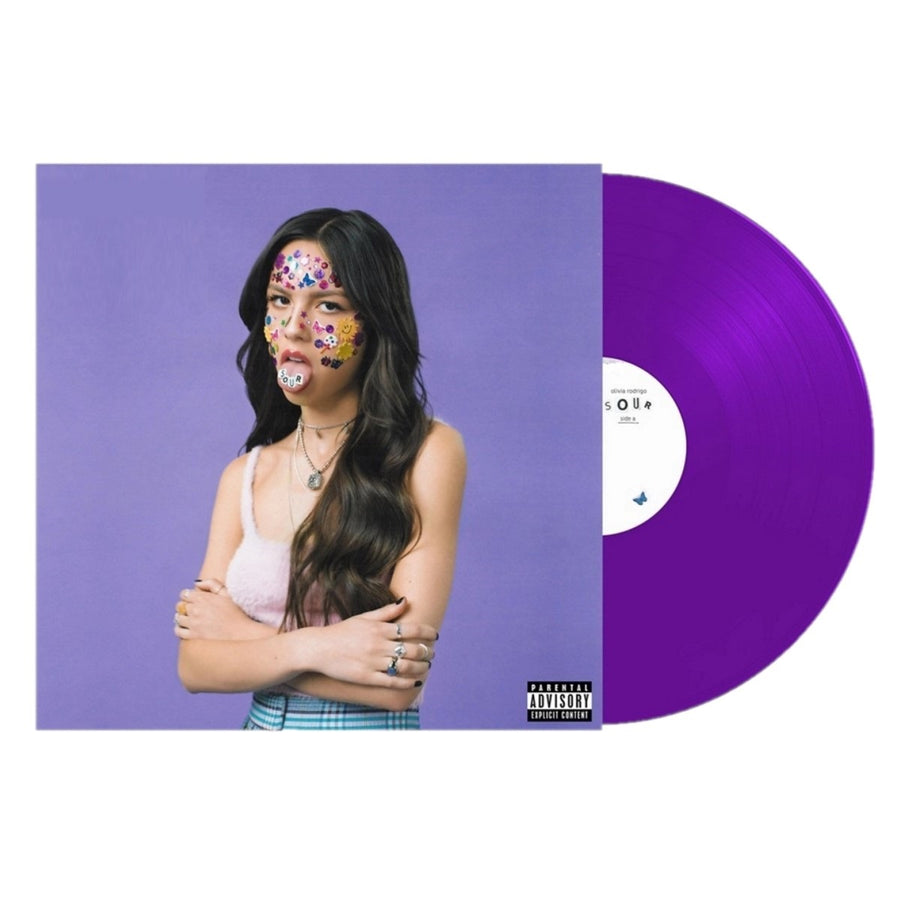 Olivia Rodrigo - SOUR Exclusive Limited Edition Opaque Purple Color Vinyl LP Record