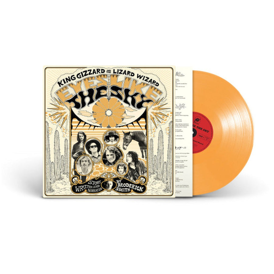 King Gizzard/The Lizard Wizard - Eyes Like The Sky Halloween Orange Colored Vinyl LP Record