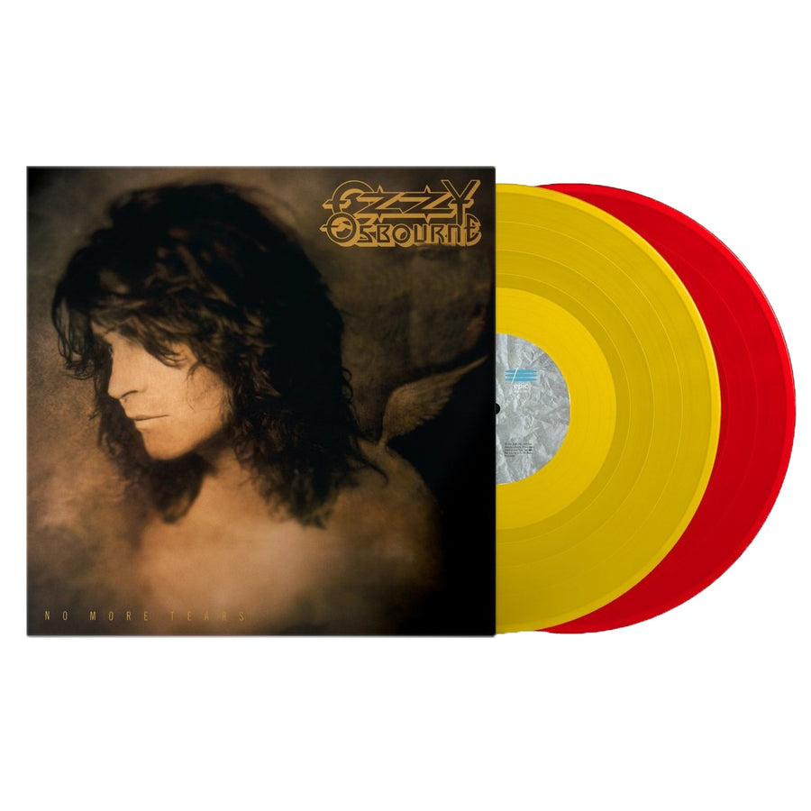Ozzy Osbourne No More Tears Exclusive Red & Yellow Colored 2x LP Vinyl
