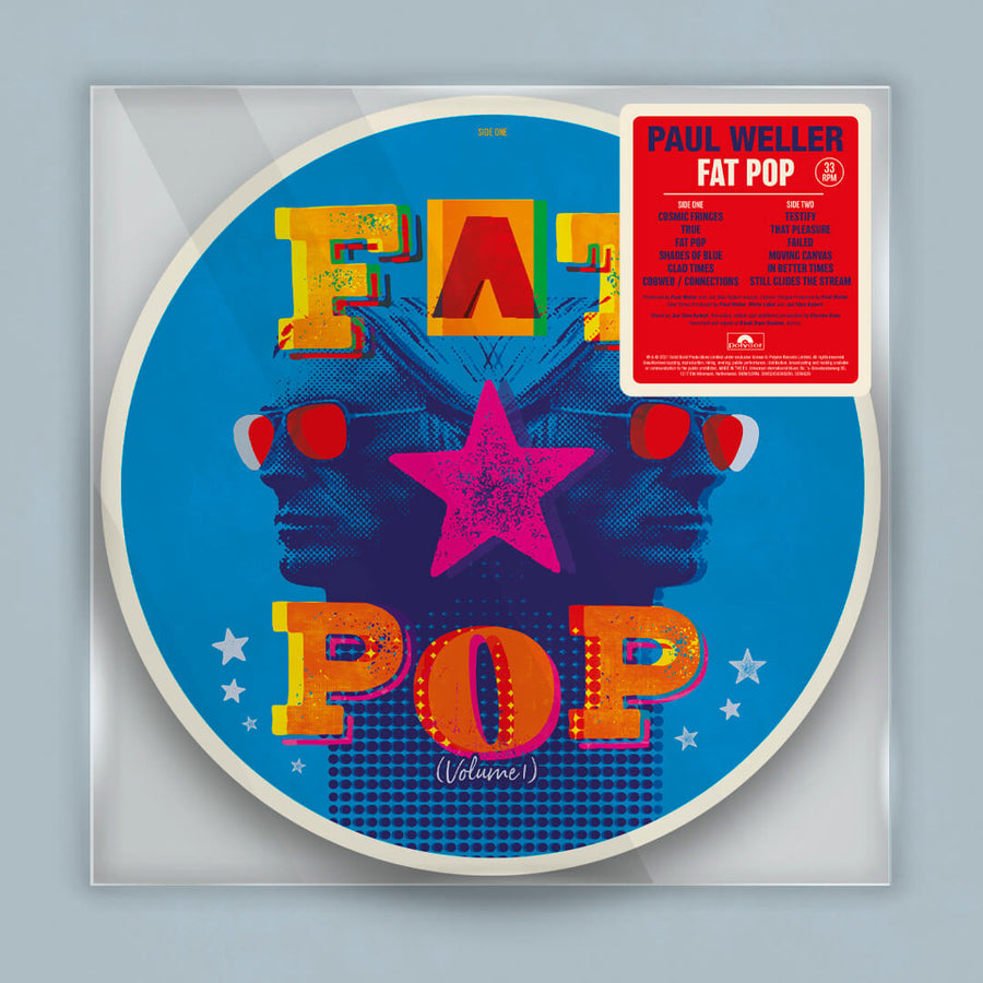 Paul Weller - Fat Pop Limited Edition Picture Disc Vinyl LP Record
