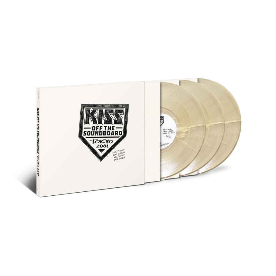 Kiss - Off The Soundboard: Tokyo 2001 Limited Edition Ivory White 3x LP Record