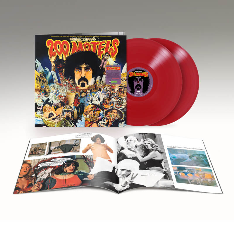 Frank Zappa - 200 Motels Original Motion Picture Soundtrack (50th Anniversary) Exclusive Red Vinyl 2x LP