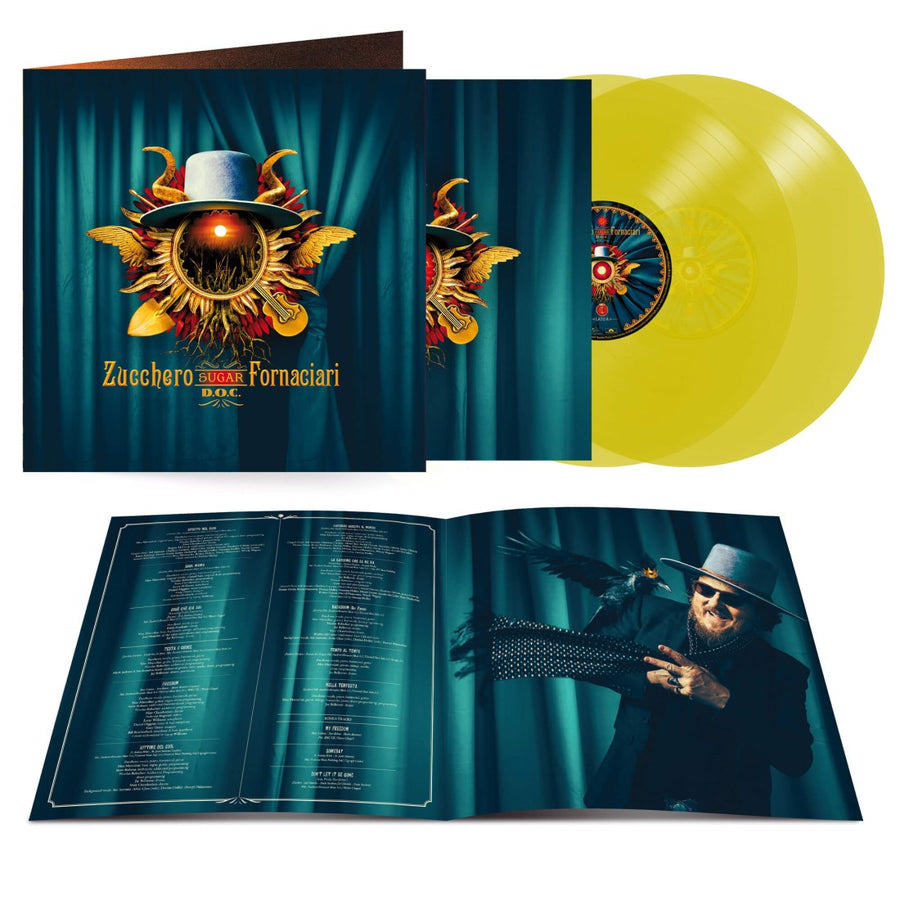 Zucchero - D.O.C Exclusive Limited Edition Yellow Vinyl 2x LP Record