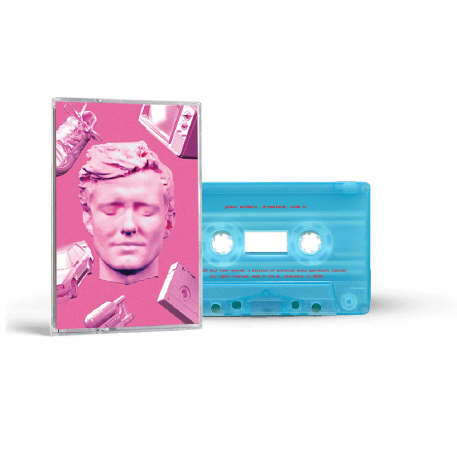 Glass Animals Dreamland Exclusive Drew Pink Art Signed Cassette Album