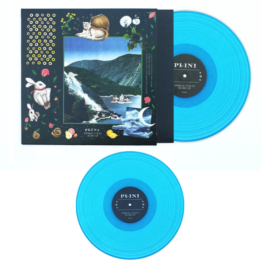 PLINI - Impulse Voices (Remixes) Exclusive Transparent Light Blue Vinyl LP Limited Edition #500 Copies