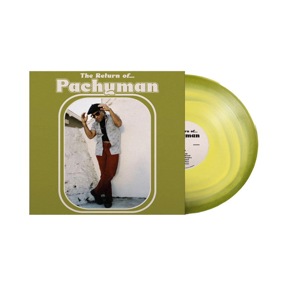 Pachyman - The Return Of Pachyman Exclusive Color in Color Olive Green & Yellow Vinyl LP Limited Edition # 200 Copies