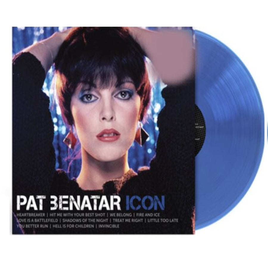 Pat Benatar - Icon Exclusive Translucent Blue Color Vinyl LP Record