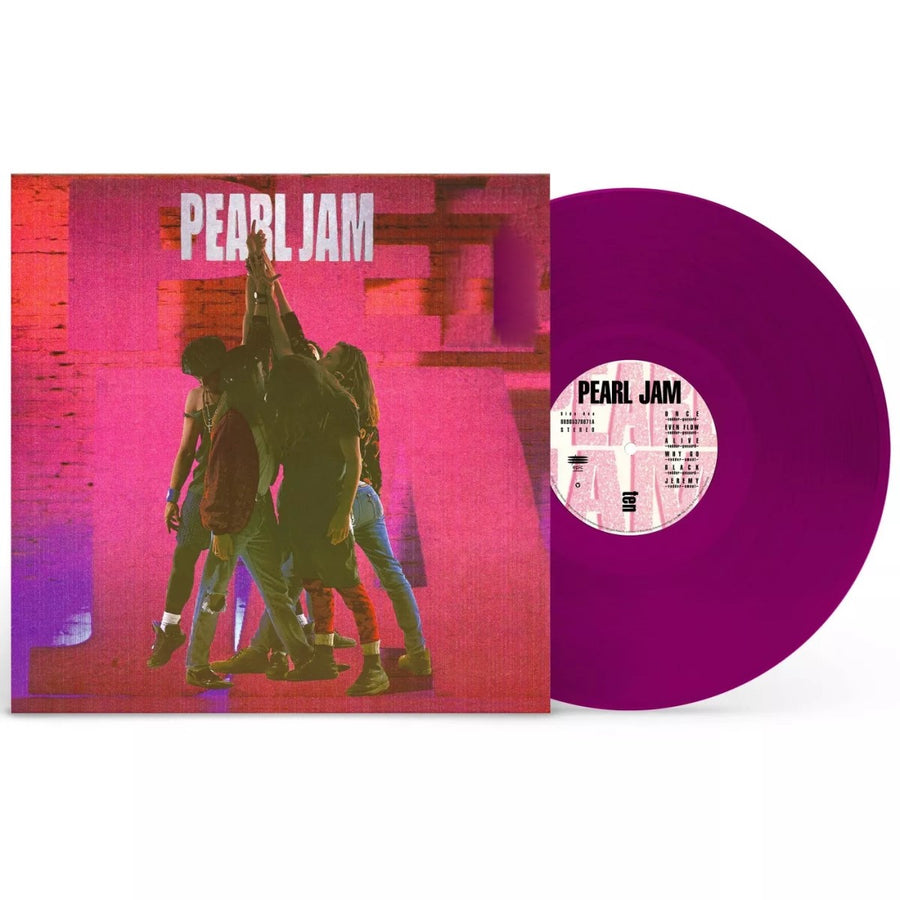 Pearl Jam - Ten Exclusive Purple Colored Vinyl Album LP Record Limited Edition