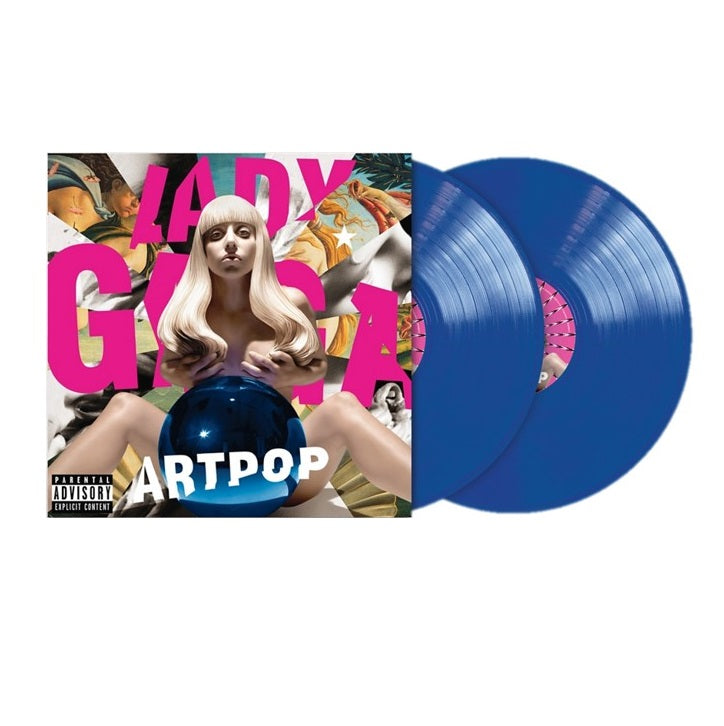 Lady Gaga - Artpo Exclusive Opaque Blue Vinyl Album LP_Record