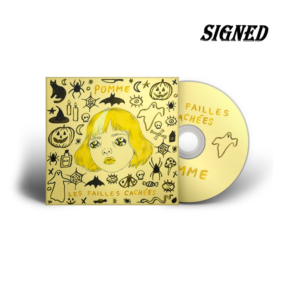 Pomme - les failles cachees Halloween Edition Signed CD Album (Halloween Version) Media caches