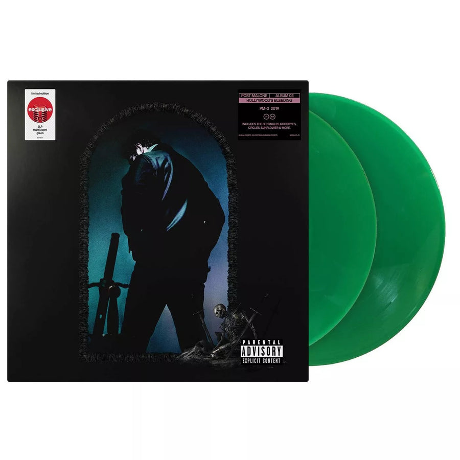 Post Malone - Hollywood's Bleeding Exclusive Translucent Green Vinyl LP