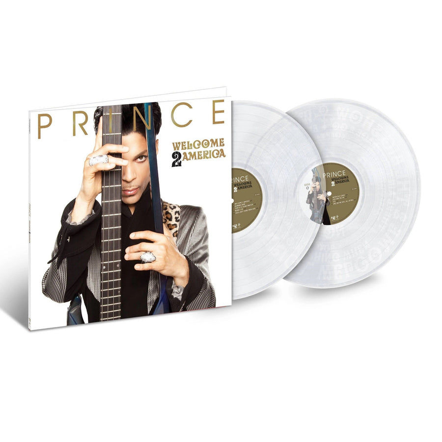 Prince - Welcome 2 America Exclusive Limited Edition Clear 2x LP Vinyl Record