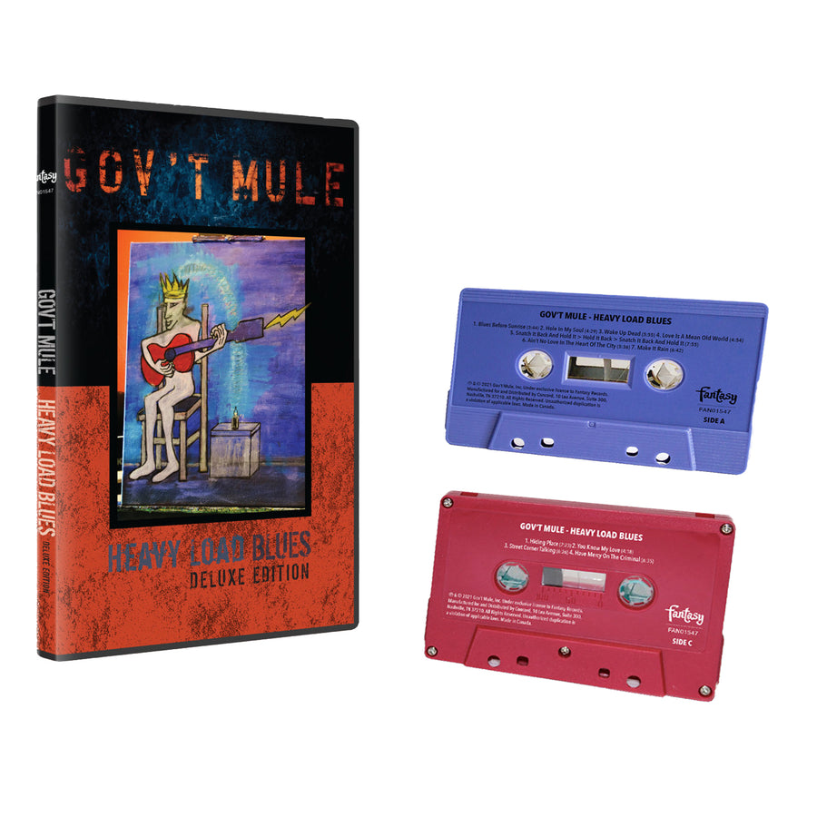 govt-mule-heavy-load-blues-deluxe-2x-color-cassette-tape-limited-edition-album