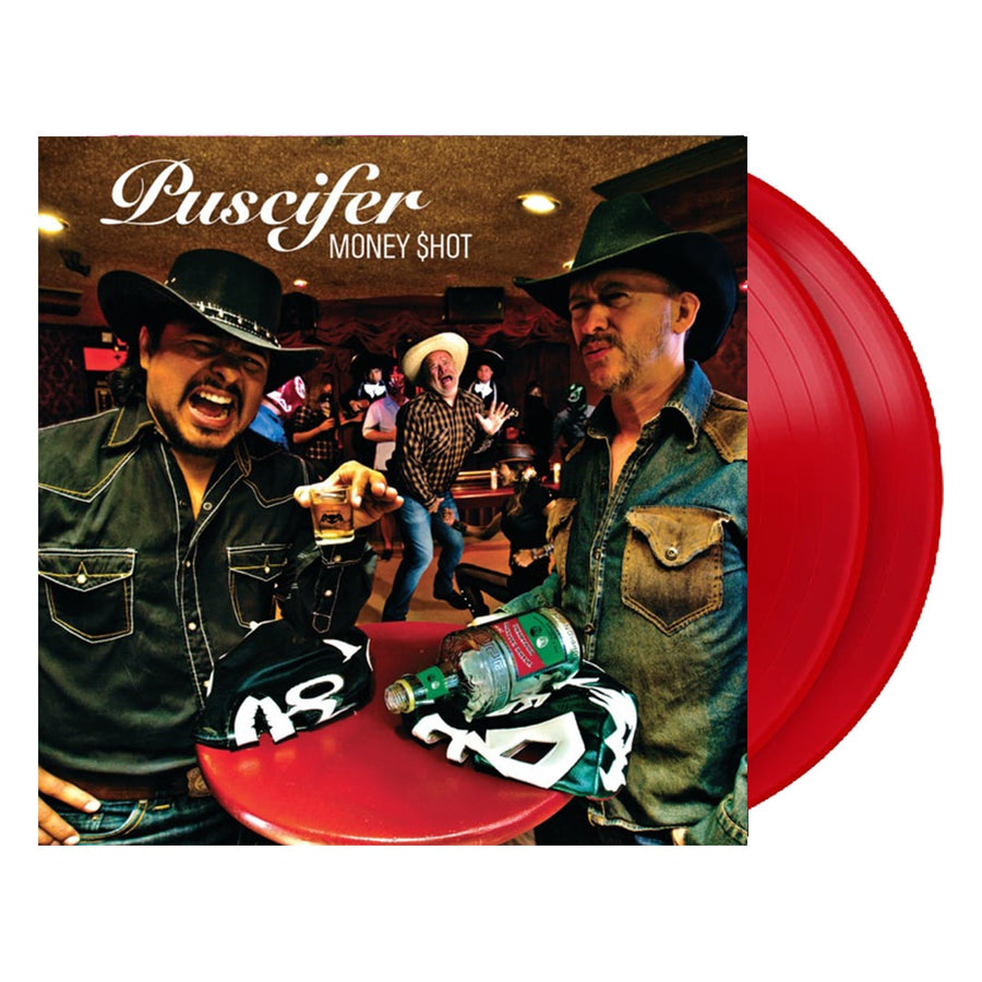 PUSCIFER - Money Shot Exclusive Limited Edition Opaque Red Colored Vinyl 2LP #750