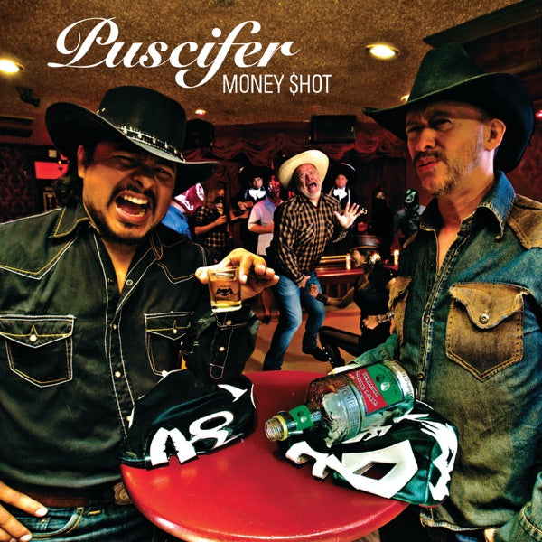 PUSCIFER - Money Shot Exclusive Limited Edition Opaque Red Colored Vinyl 2LP #750