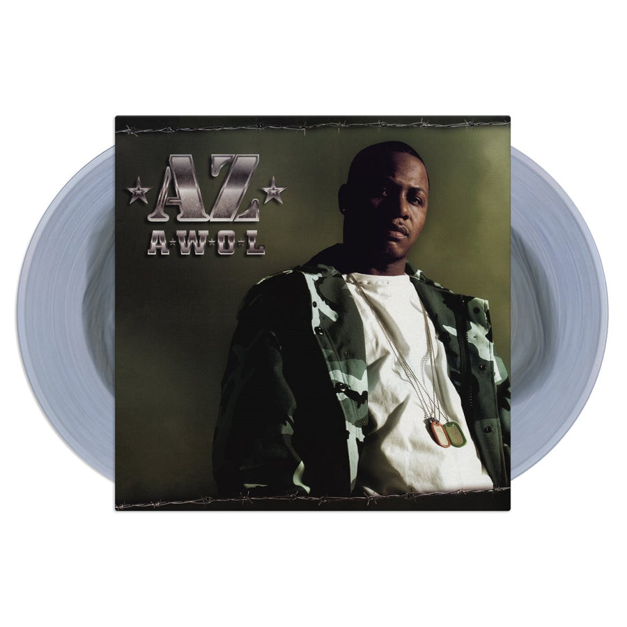 AZ - AWOL Exclusive Silver in Clear Color Vinyl 2x LP Limited Edition #500 Copies