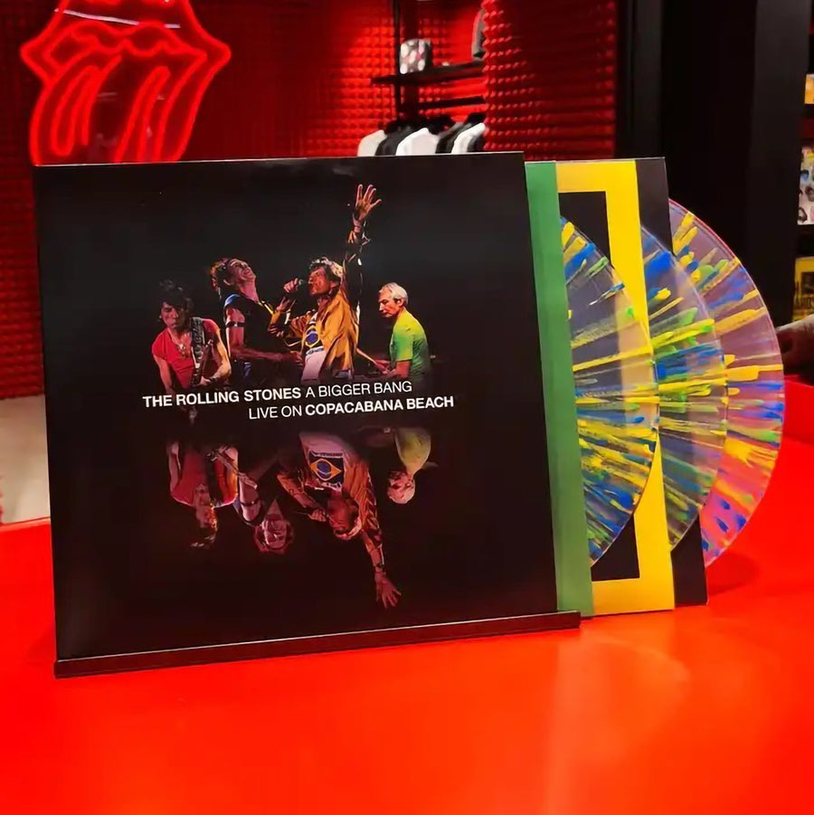 The Rolling Stones  - A Bigger Bang Copacabana Beach Performance 3x LP Splatter Colored Vinyl