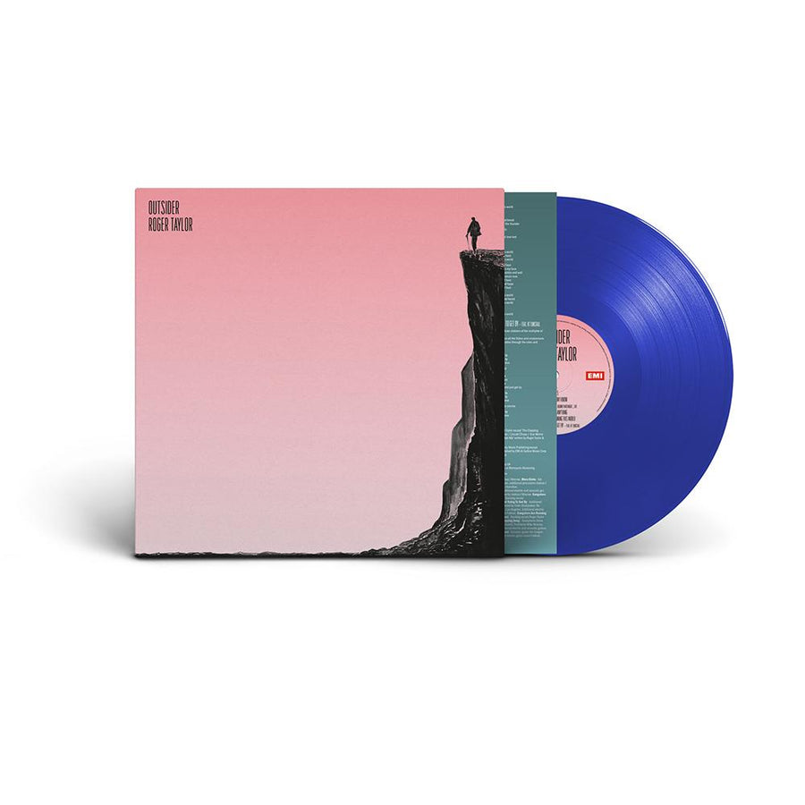 Roger Taylor - Outsider Limited Edition Transparent Blue Vinyl LP_RecordRoger Taylor - Outsider Limited Edition Transparent Blue Vinyl LP_Record