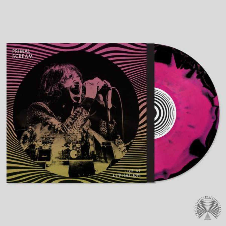Primal Scream - Live at Levitation Exclusive Loaded Swirl Vinyl LP Limited Edition #500 Copies