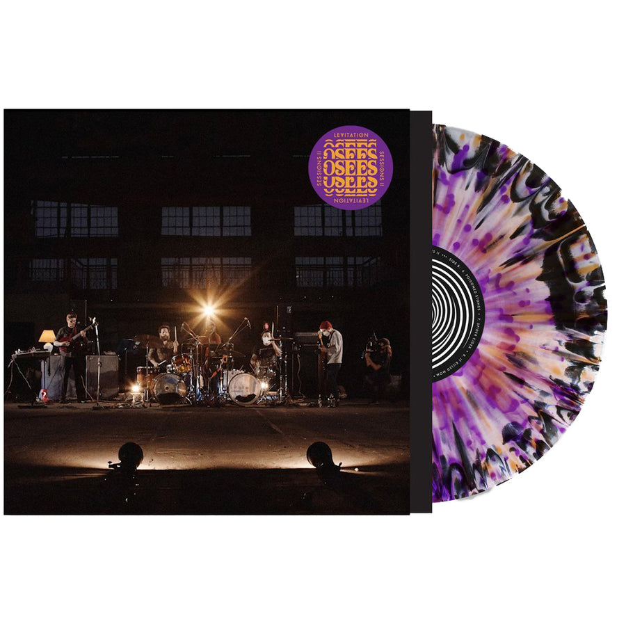 Osees - Levitation Sessions II Exclusive Black & Bone Swirl with Heavy Purple & Orange Splatter Vinyl 2x LP Limited Edition #1000 Copies