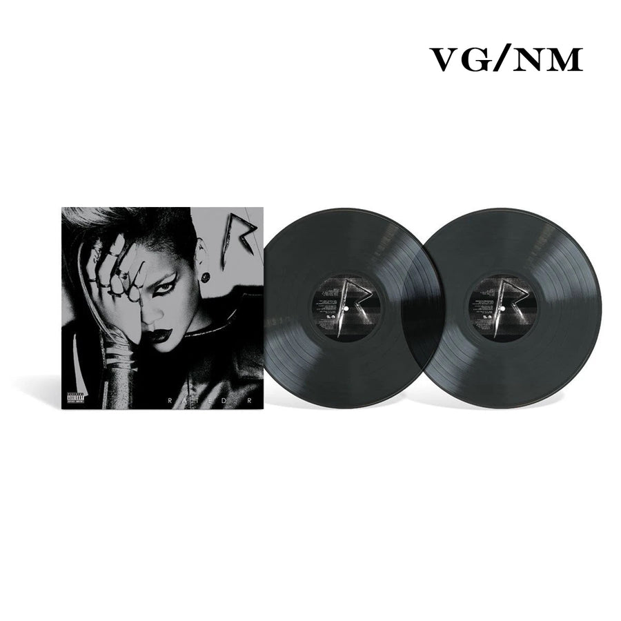 Rihanna - Rated R Limited Edition 2x LP Translucent Black Ice Color Vinyl Record VGNM