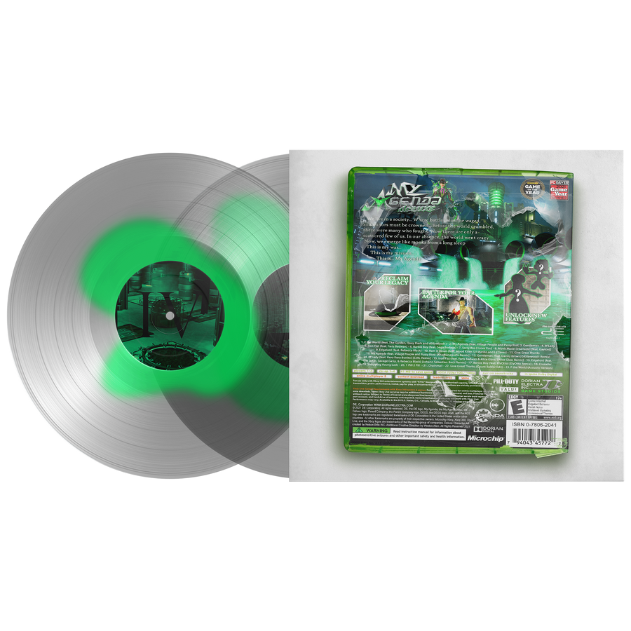 Dorian Electra - My Agenda Deluxe Transparent & Green Blob Effect 2x LP Vinyl