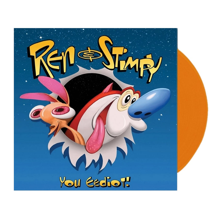 Ren And Stimpy - You Eediot! Exclusive Orange Vinyl Limited Edition LP Record