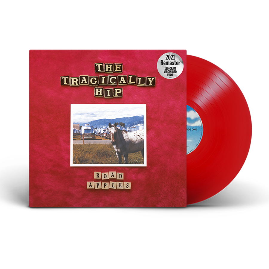 The Tragically Hip - Road Apples 30th Anniversary Limited Edition Red Vinyl LP_Record