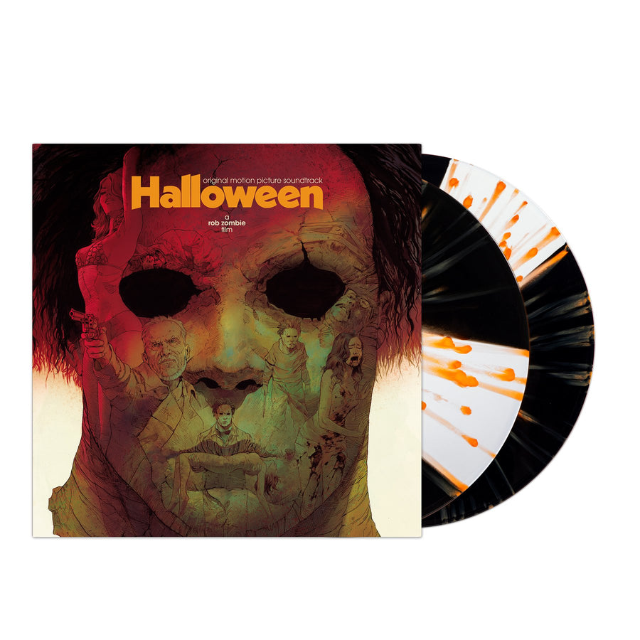 Rob Zombie’S Halloween Original Motion Picture Soundtrack Black And Crystal Clear Striped Vinyl