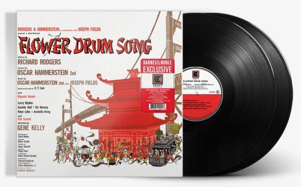 Rodgers & Hammerstein - Flower Drum Song [Original Broadway Cast Recording] Black Vinyl 2LP