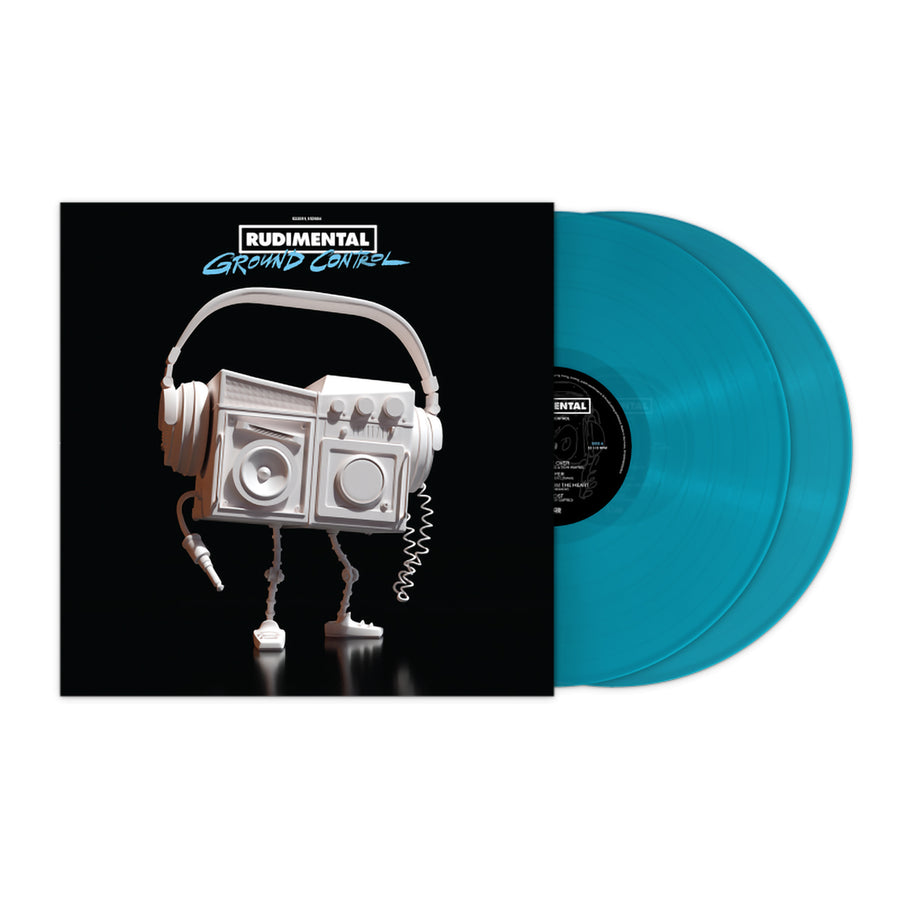 Rudimental - Ground Control Exclusive Blue Color 2x LP Vinyl Record with Artwork