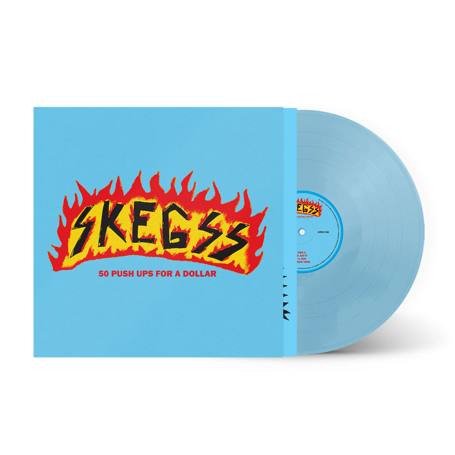 Skegss - 50 Push Ups For A Dollar Exclusive Limited Edition Baby Blue Vinyl LP Record