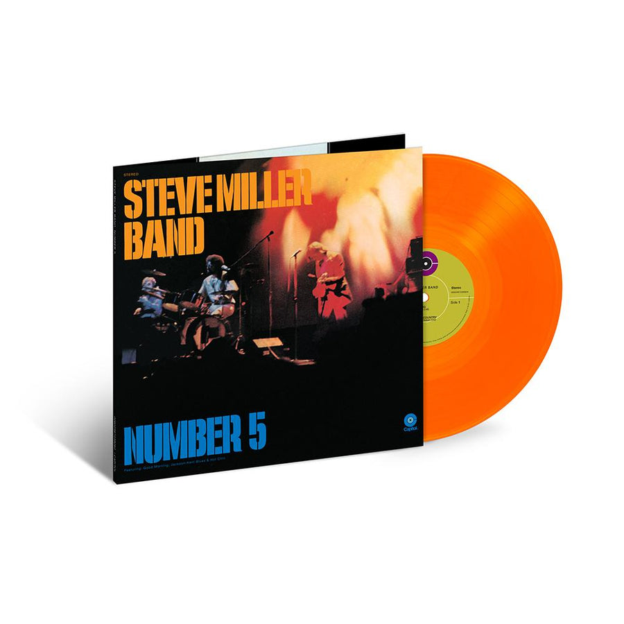Steve Miller Band - Number 5 Exclusive Limited Edition Orange Vinyl [LP_Record]