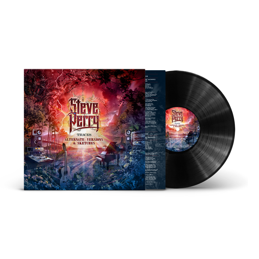 Steve Perry - Traces  Alternate Versions & Sketches Black Color Vinyl