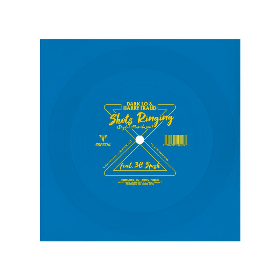Dark Lo X Harry Fraud - Borrowed Time Exclusive (Yellow LP + Blue Flexi Disc) Limited Edition #500 Copies