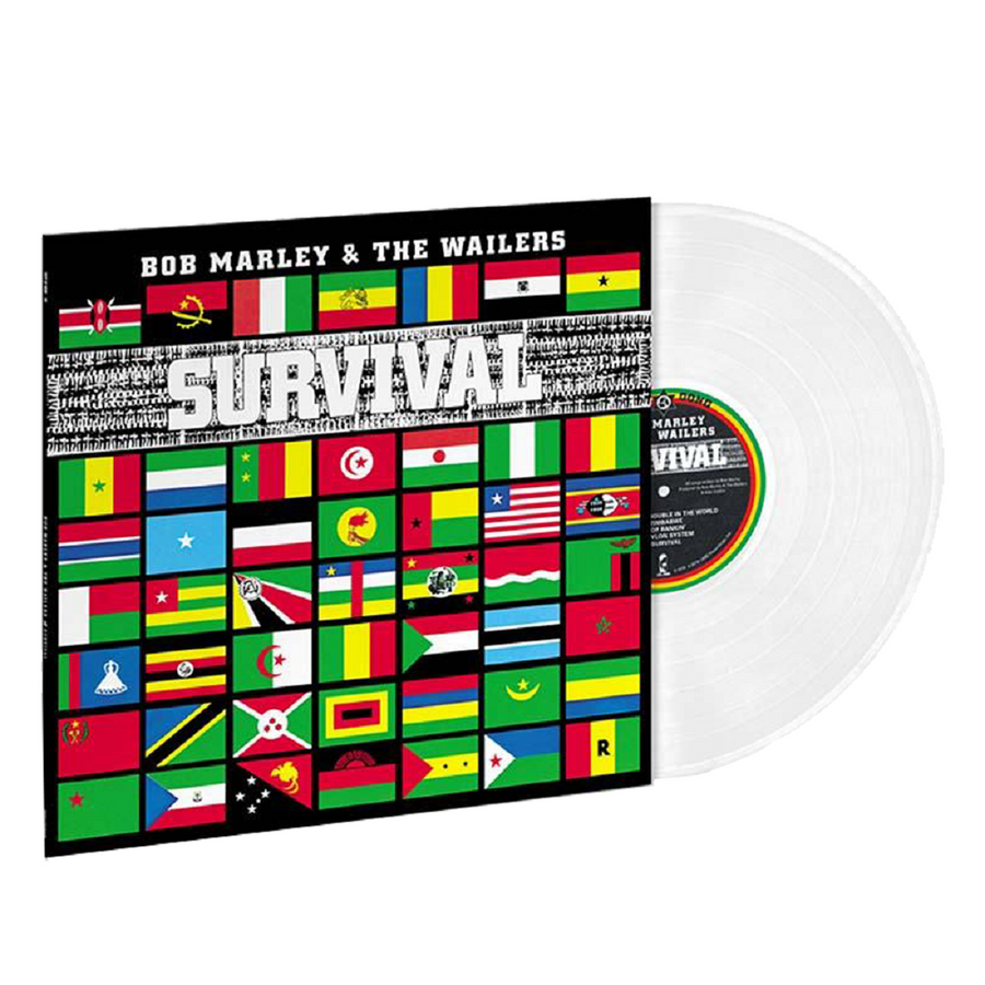 Bob Marley & The Wailers - Survival Exclusive Clear Vinyl LP Record
