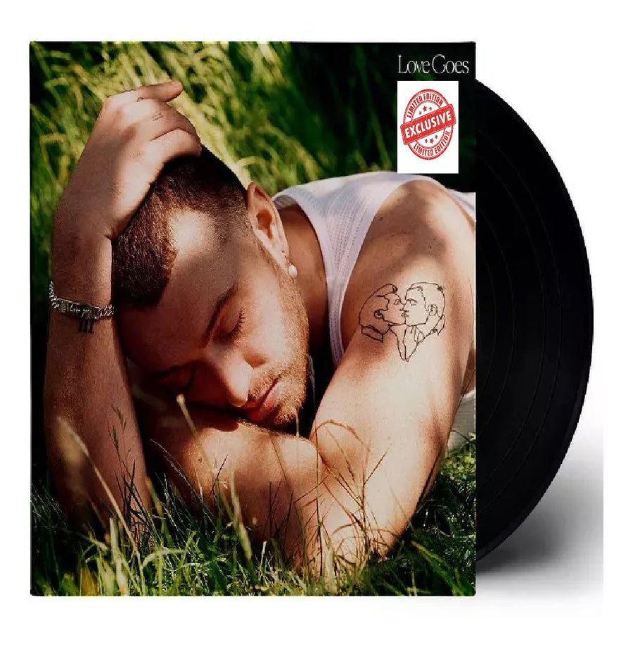 Sam Smith - Love Goes Exclusive Limited Black Colored Vinyl 2x LP Record