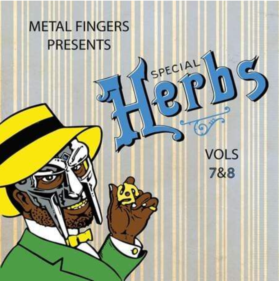 MF Doom - Special Herbs Volume 7 & 8 Limited Edition Black LP Vinyl Record VG+