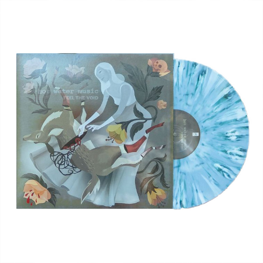 Hot Water Music - Feel the Void Exclusive Light Blue/White & Olive Green Splatter Color Vinyl LP Limited Edition #250 Copies