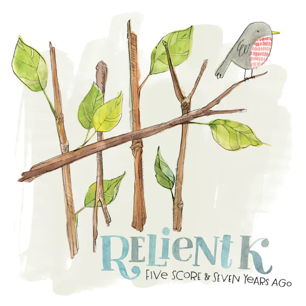 Relient K - Five Score And Seven Years Ago Exclusive Limited Edition Clear W/ White & Green Smoke Vinyl 2LP
