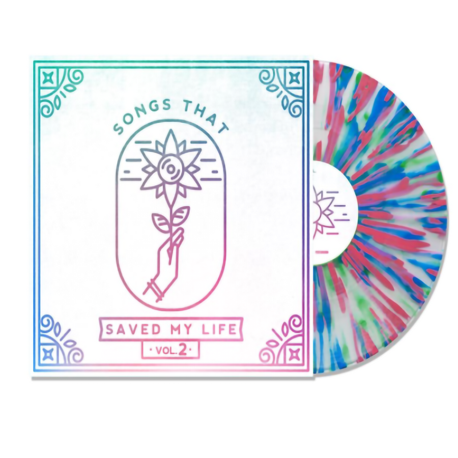 Songs That Saved My Life Vol. 2 Exclusive Limited Cloudy Clear/Blue Pink/Green Splatter Color Vinyl LP