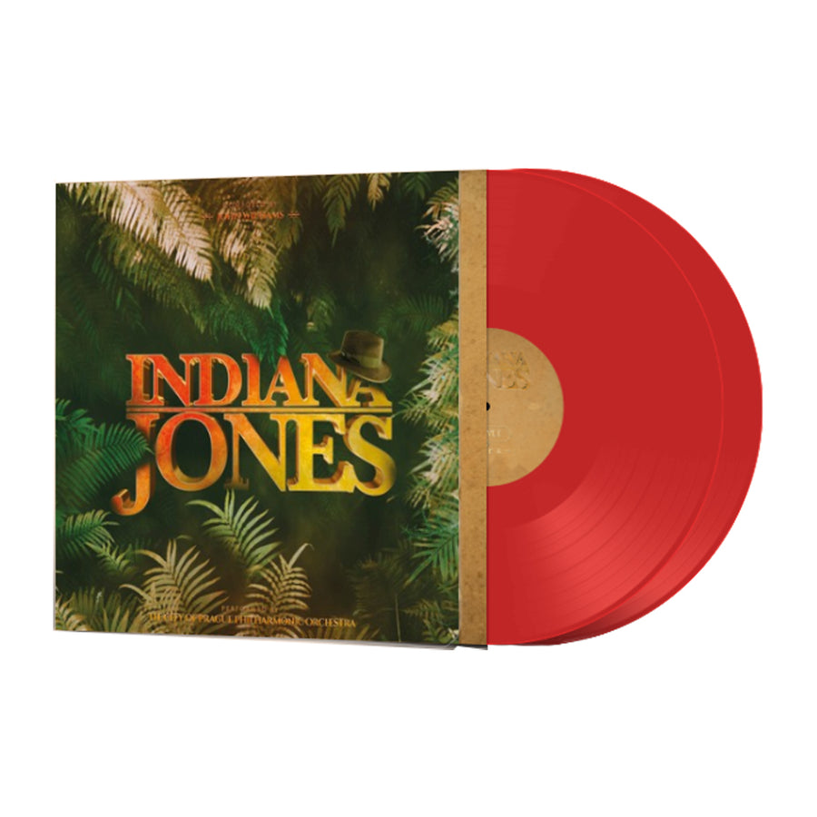 The City Of Prague Philharmonic Orchestra - The Indiana Jones Trilogy Red Vinyl 2x LP Limited Edition #1000 Copies